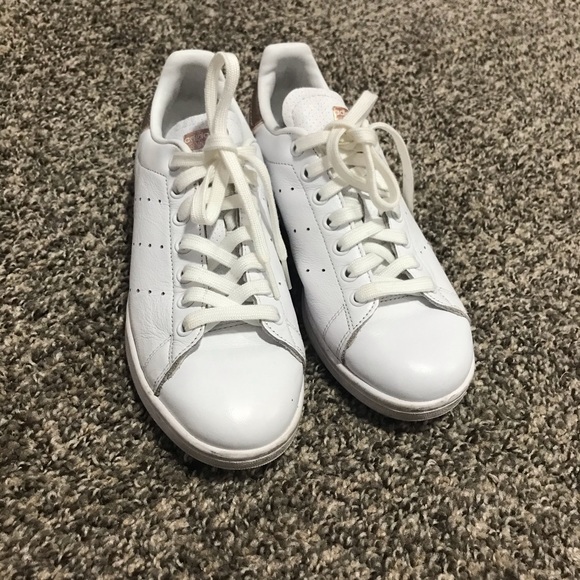 stan smith shoes rose gold